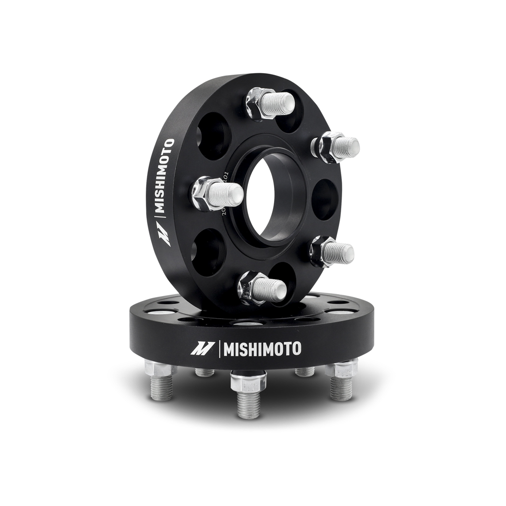 Mishimoto — Mishimoto Wheel Spacers - 5x120 - 64.1 CB - M14 x1.5 - 50mm - BK
Wheel Spacers - view 8